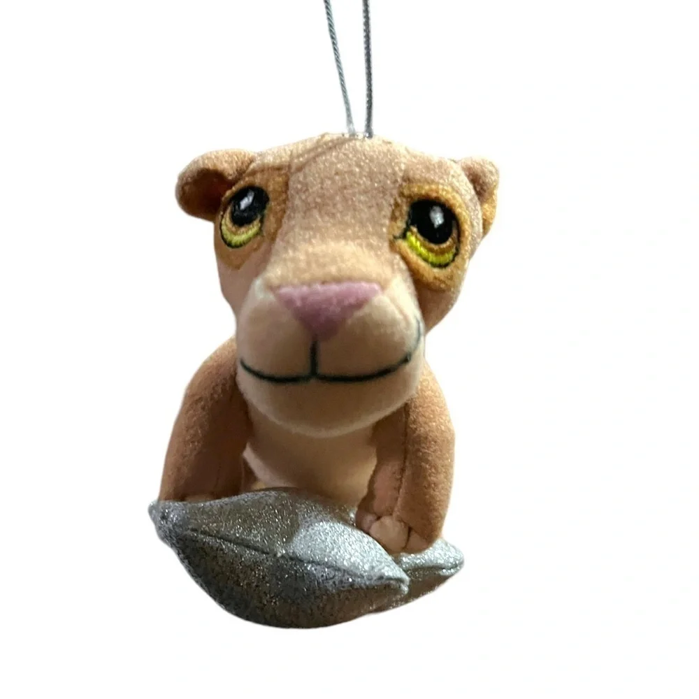 Disney Exclusive VINTAGE SET, CHRISTMAS ORNAMENTS SIMBA NAYLA TIMBON & PUUMBA